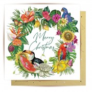Christmas Greeting Card | Mexican Dream Wreath